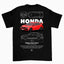 Camiseta Básica Unissex Honda Civic Type R W