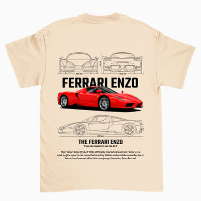 Camiseta Básica Unissex Ferrari Enzo W