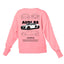 Moletom Gola Redonda Unissex Audi R8 Rosa Bebê