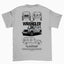 Camiseta Básica Unissex Jeep Wrangler white