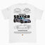 Camiseta Básica Unissex Porsche 918 Spyder 2 w BRANCO