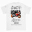 Camiseta Básica Unissex Honda CBR Template PNG white