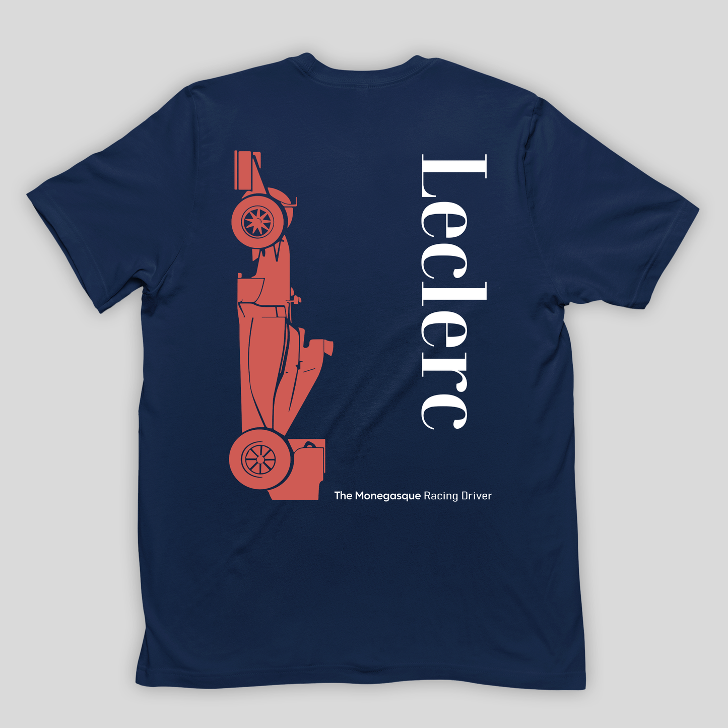 Camiseta Básica Unissex Charles Leclerc Vintage