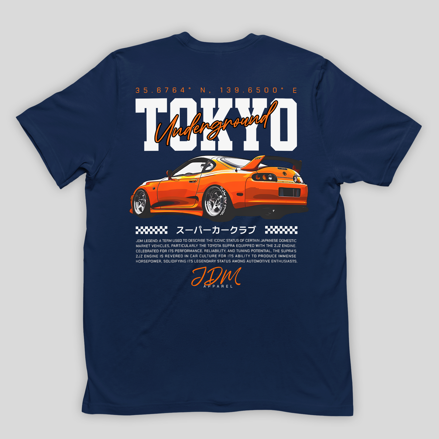 Camiseta Básica Unissex Tokyo Underground