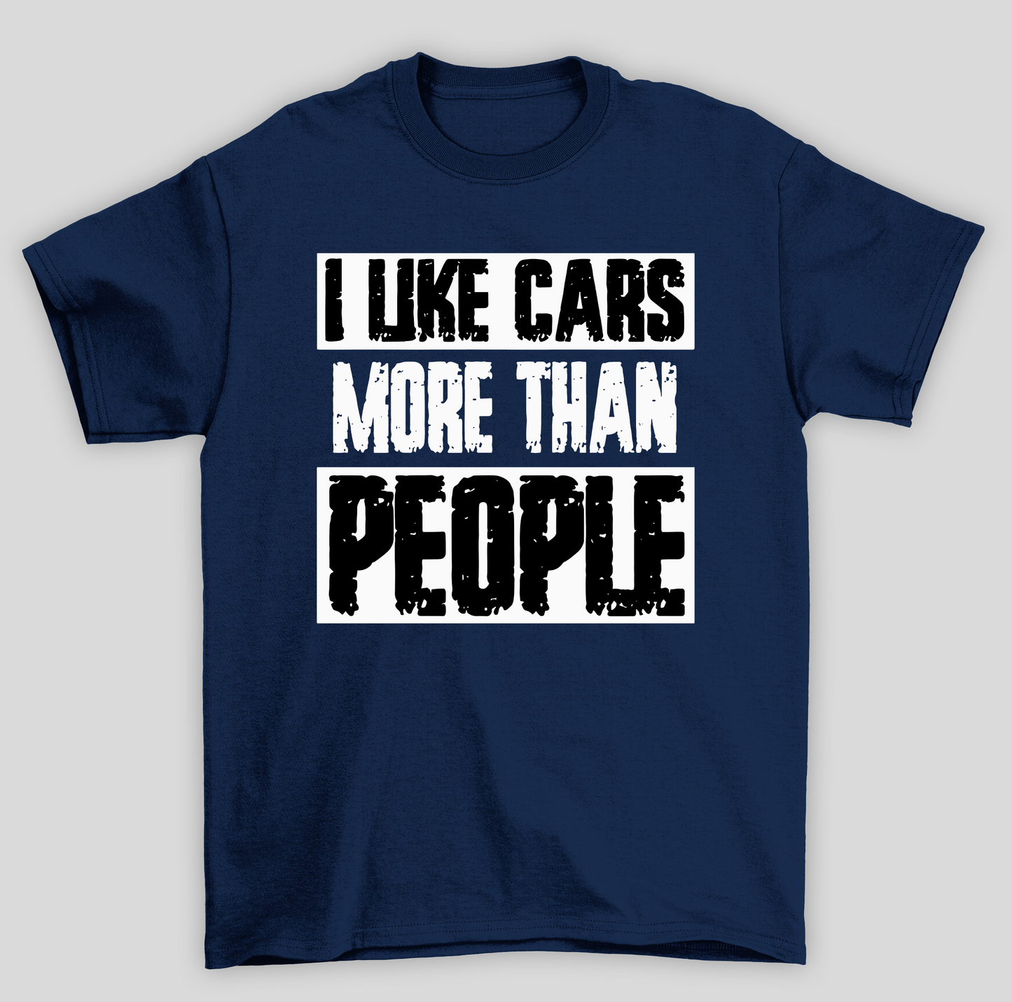 Camiseta Básica Unissex I Like Cars