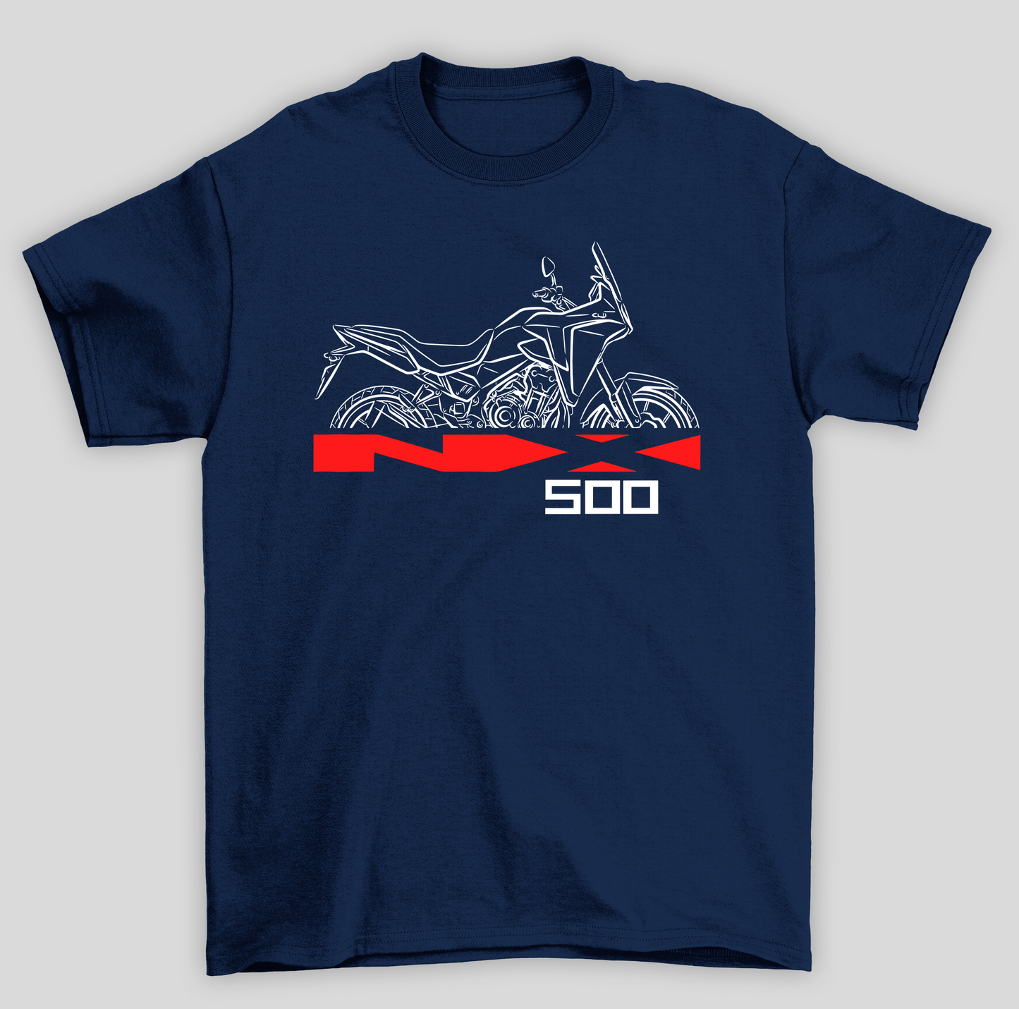 Camiseta Básica Unissex Honda NX500