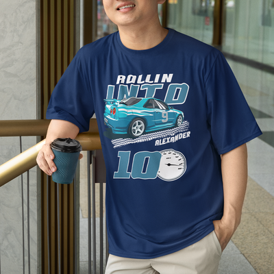 Camiseta Básica Unissex Rollin Into