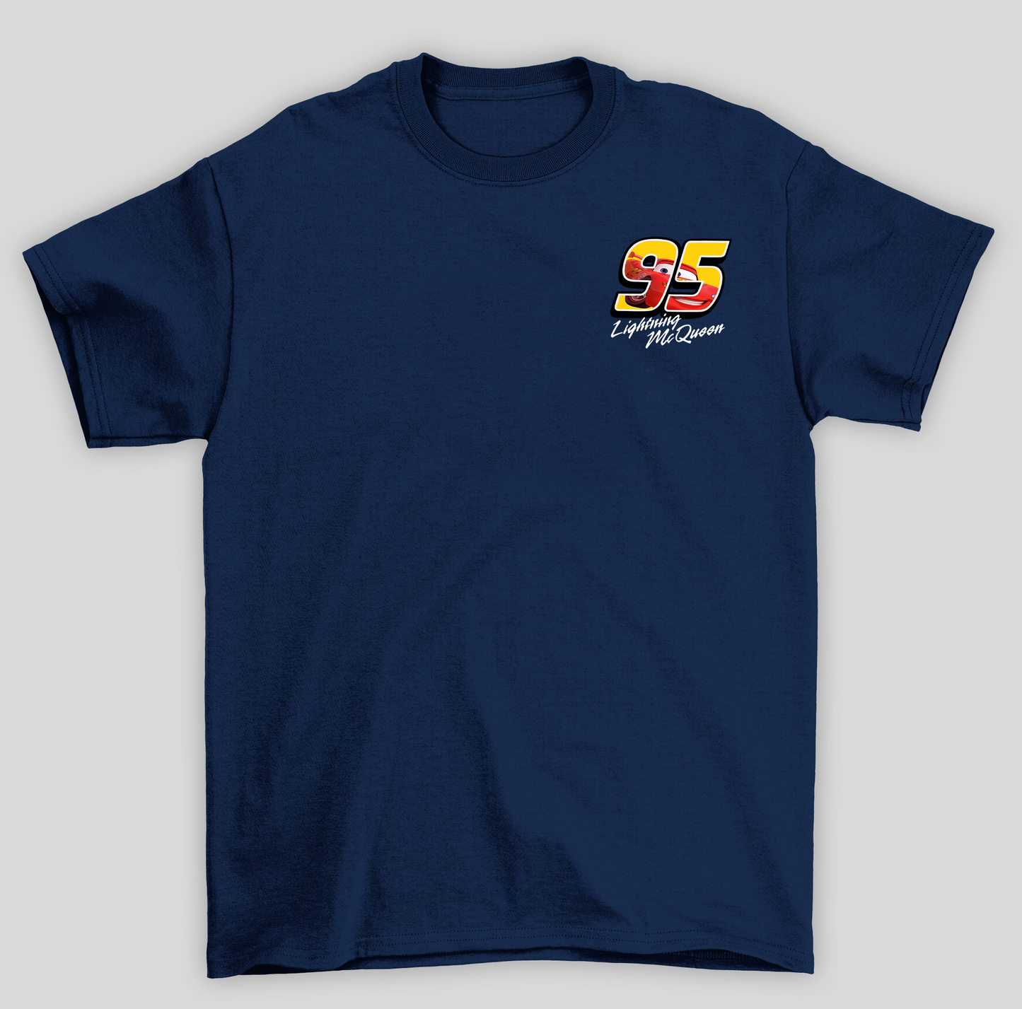 Camiseta Básica Unissex Relampago Mcqueen