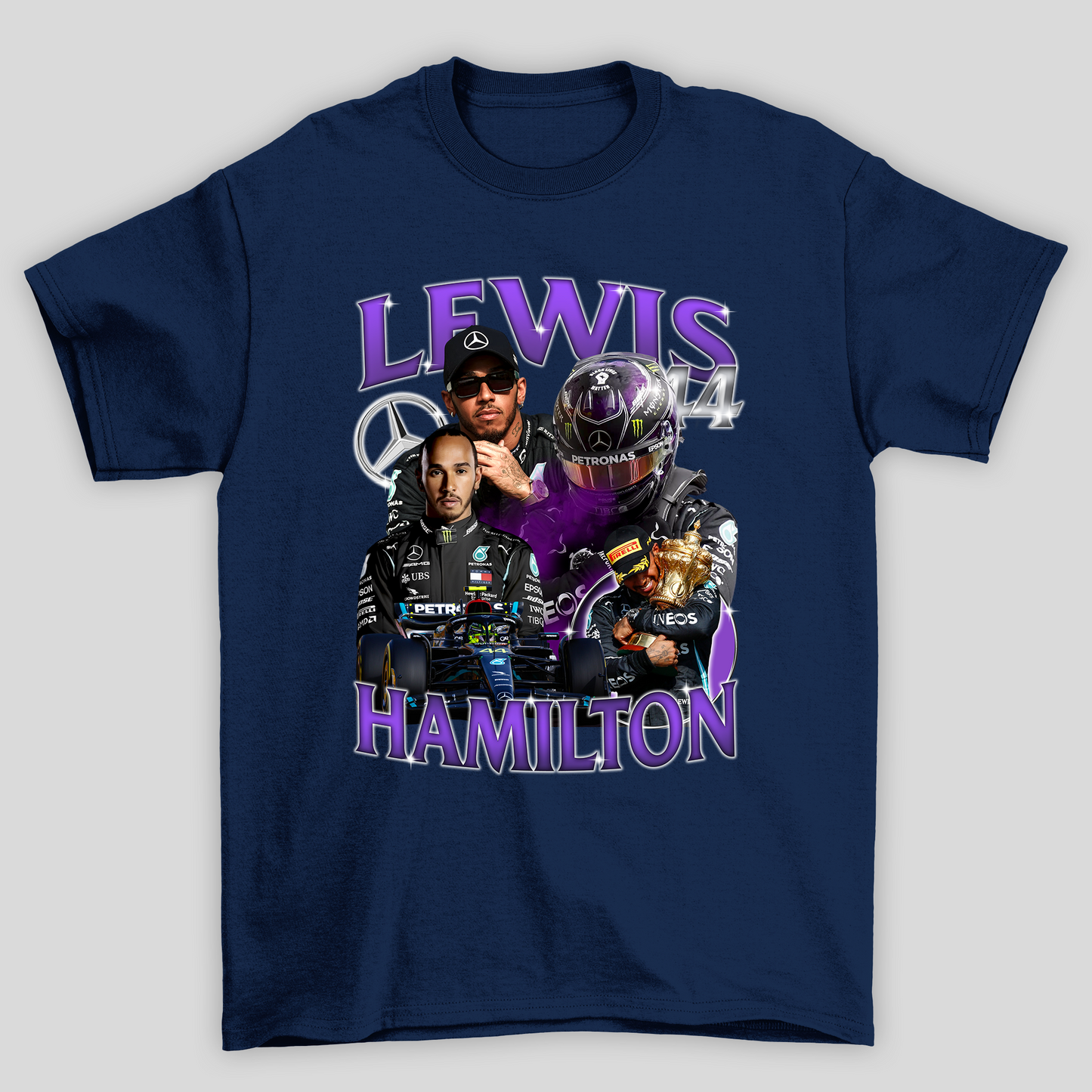 Camiseta Básica Unissex Lewis Hamilton