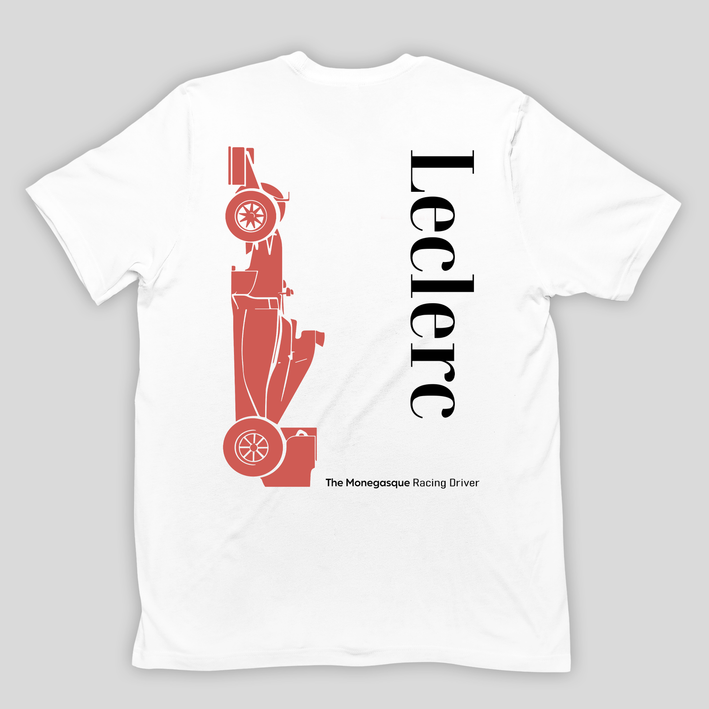 Camiseta Básica Unissex Charles Leclerc Vintage