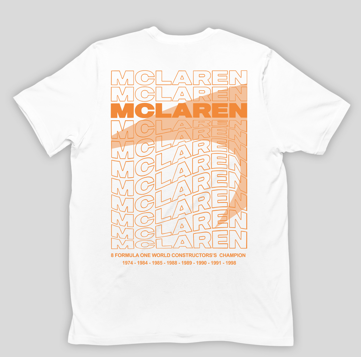 Camiseta Básica Unissex Mclaren F-1