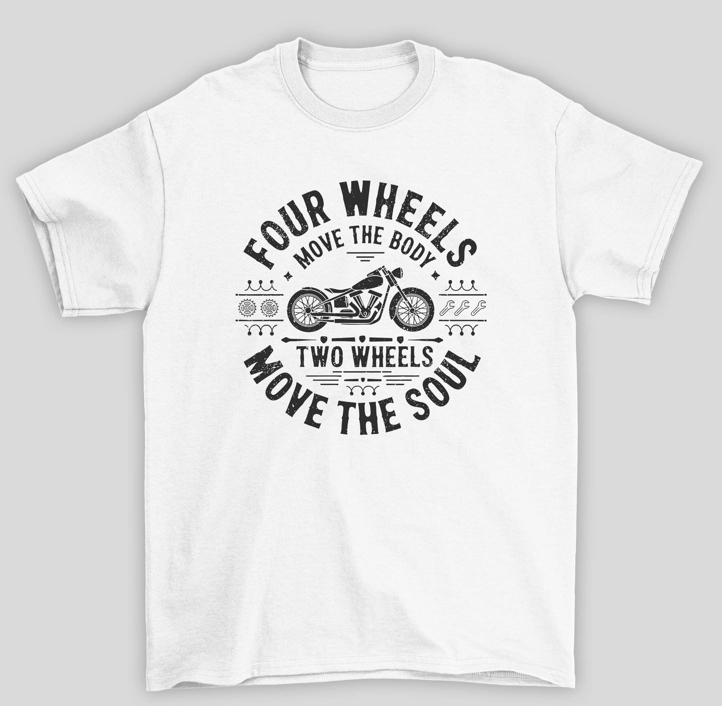 Camiseta Básica Unissex Biker Soul