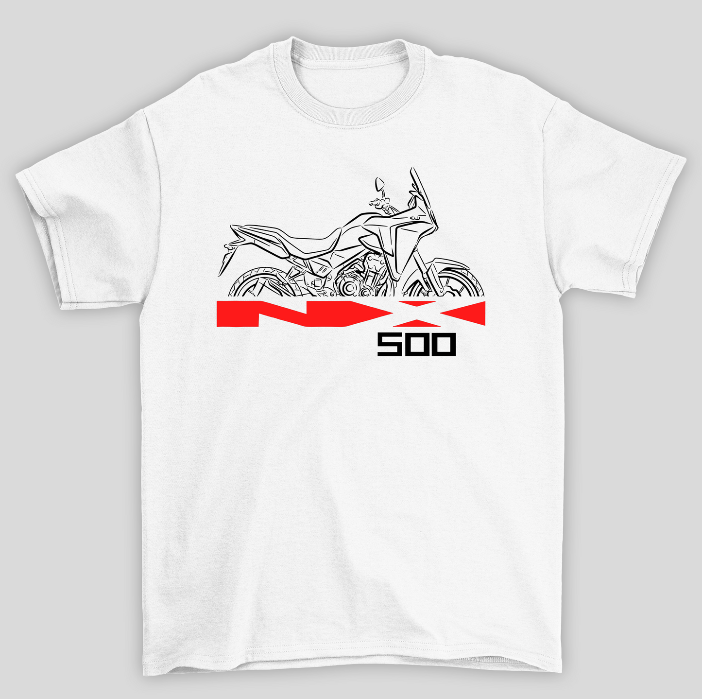 Camiseta Básica Unissex Honda NX500