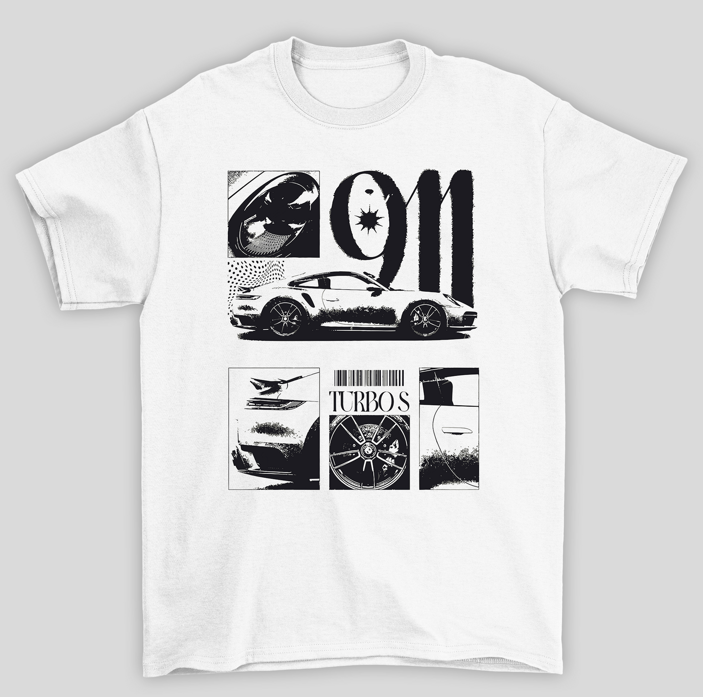 Camiseta Básica Unissex 911 Turbos