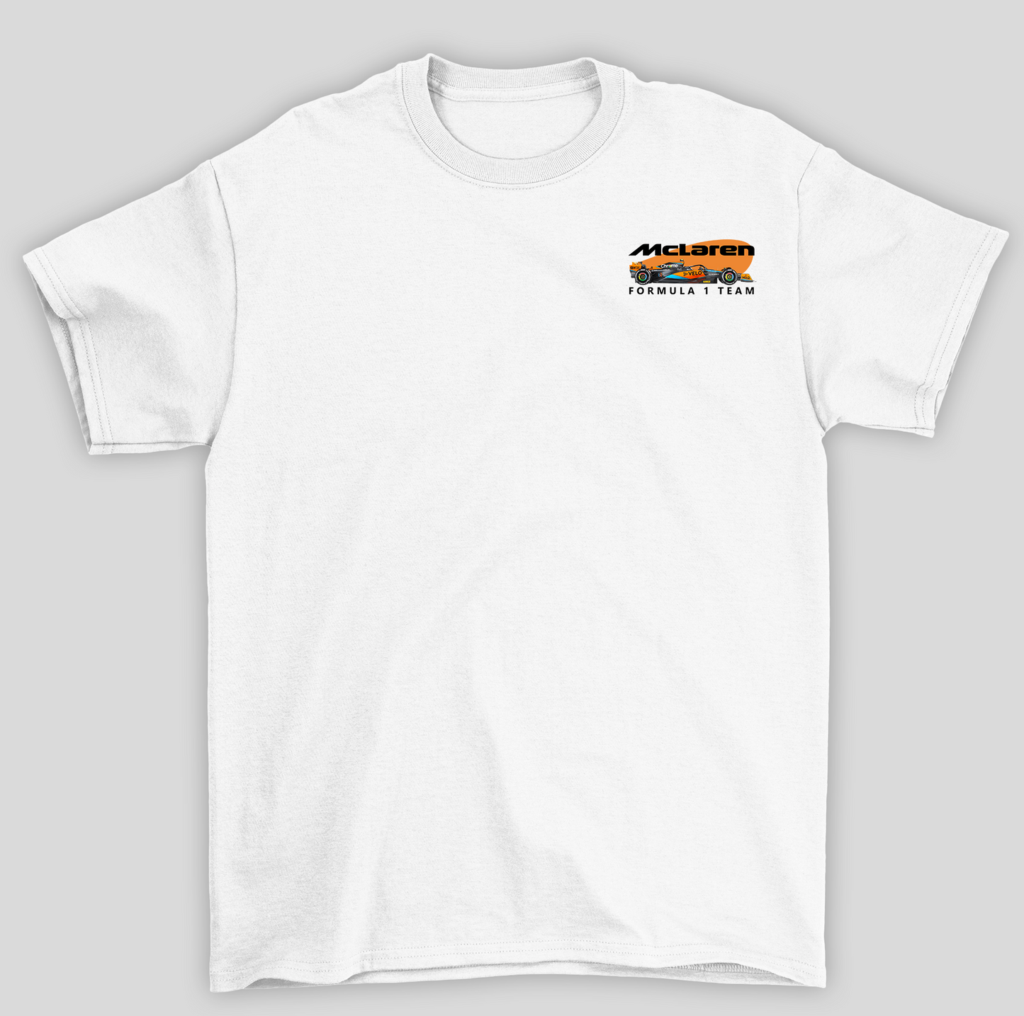 Camiseta Básica Unissex Mclaren F-1