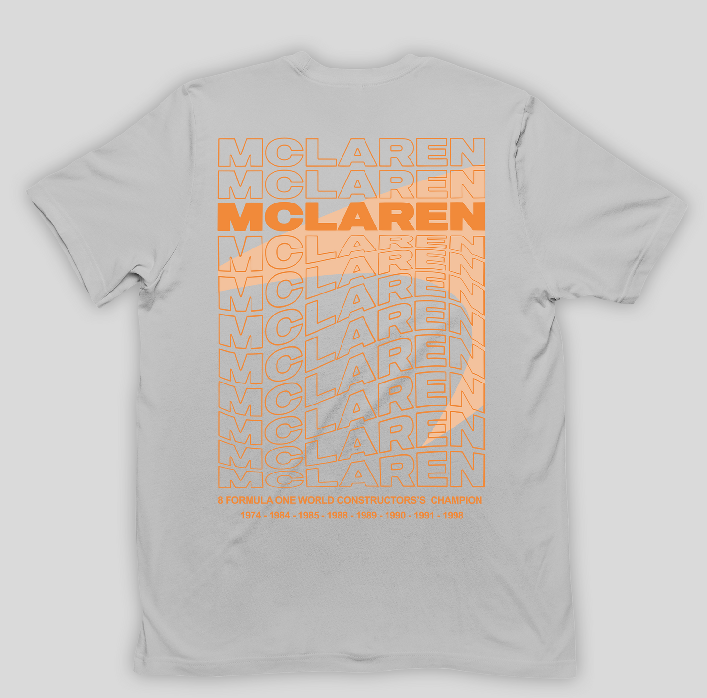 Camiseta Básica Unissex Mclaren F-1