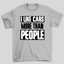 Camiseta Básica Unissex I Like Cars