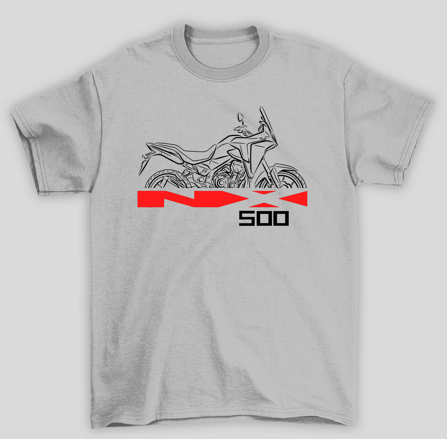 Camiseta Básica Unissex Honda NX500