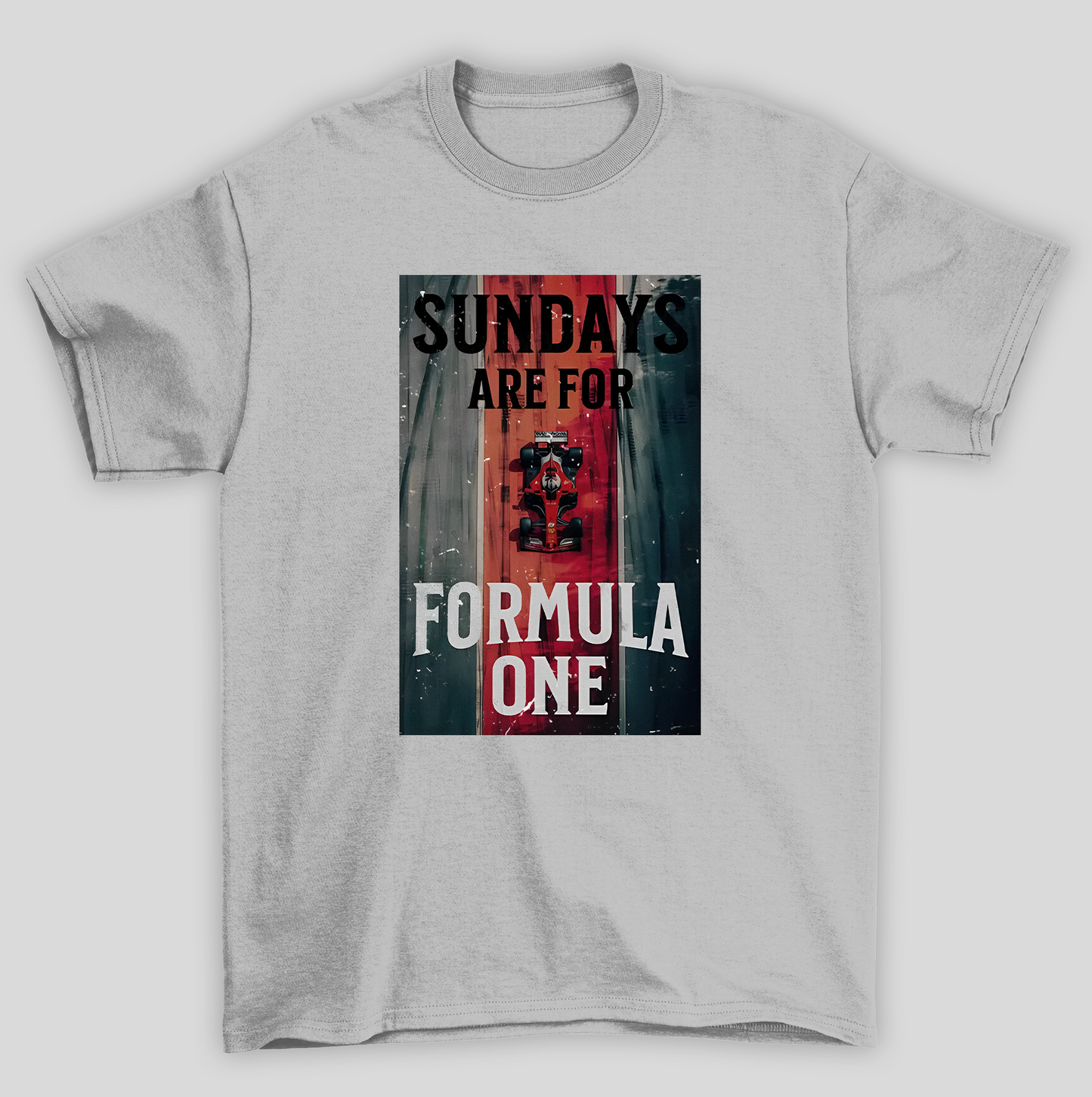 Camiseta Básica Unissex Sunday's Are For F-1