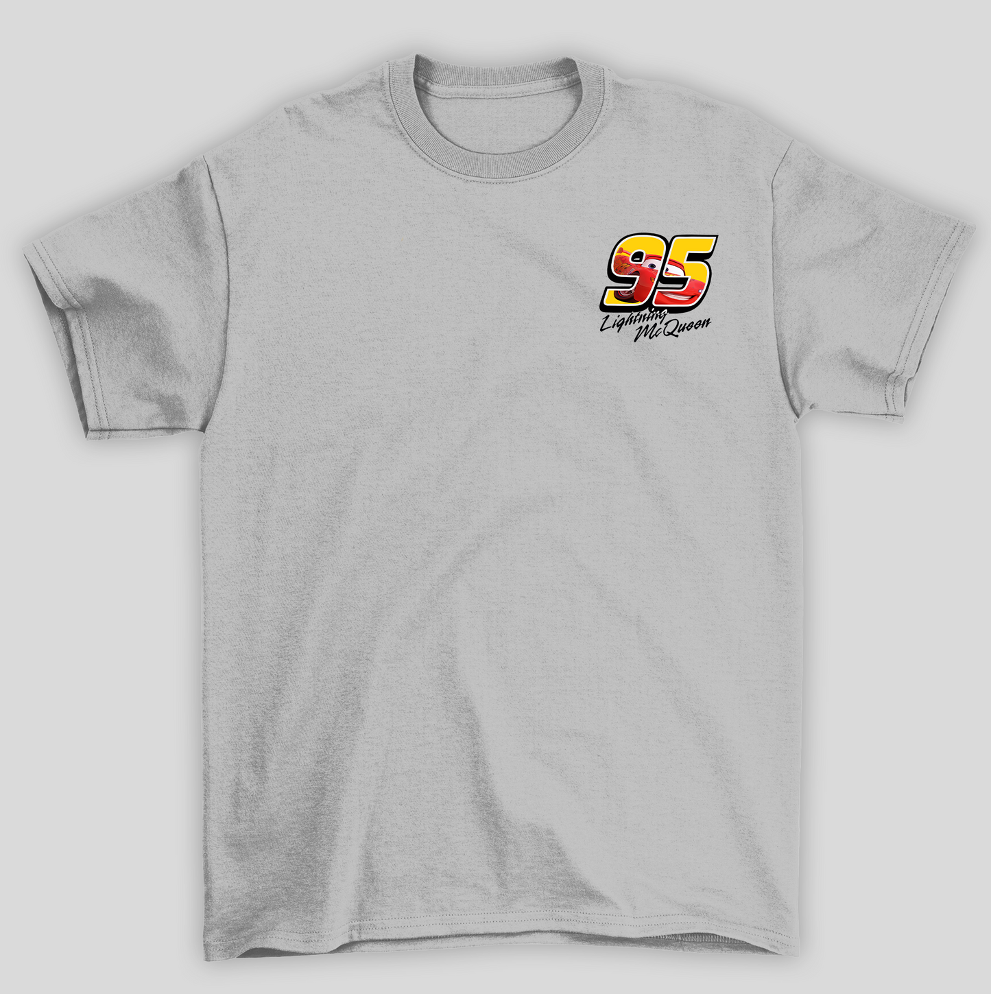 Camiseta Básica Unissex Relampago Mcqueen