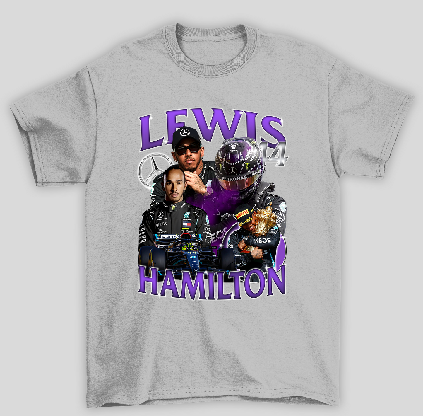 Camiseta Básica Unissex Lewis Hamilton