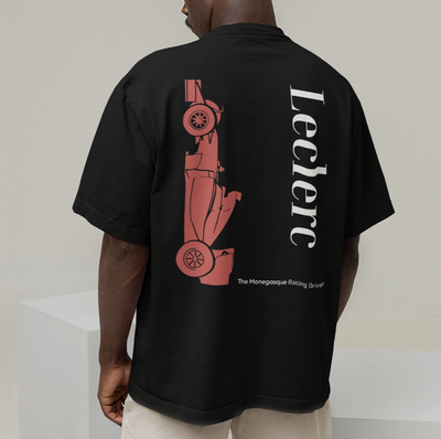 Camiseta Básica Unissex Charles Leclerc Vintage