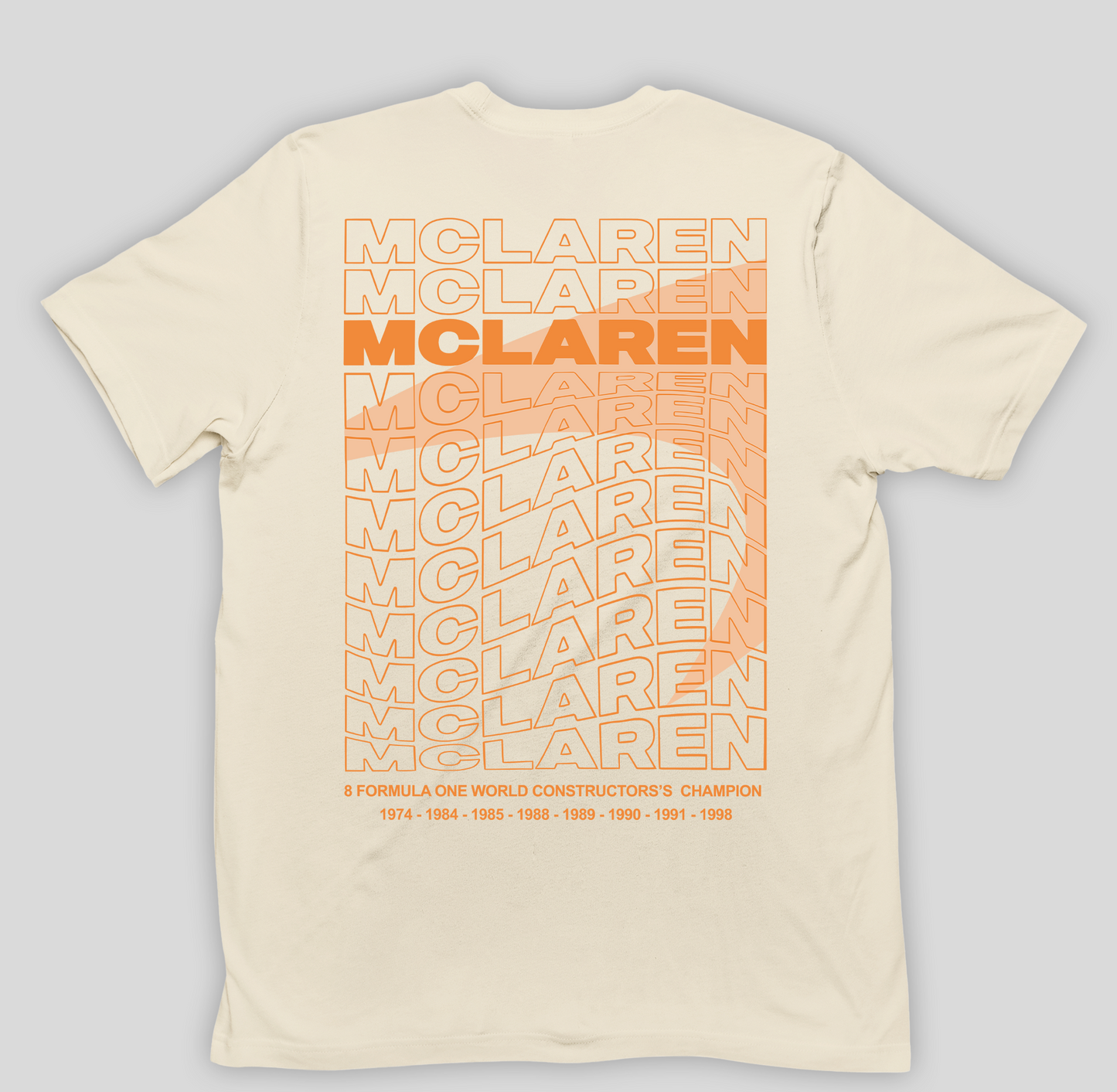 Camiseta Básica Unissex Mclaren F-1