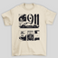 Camiseta Básica Unissex 911 Turbos