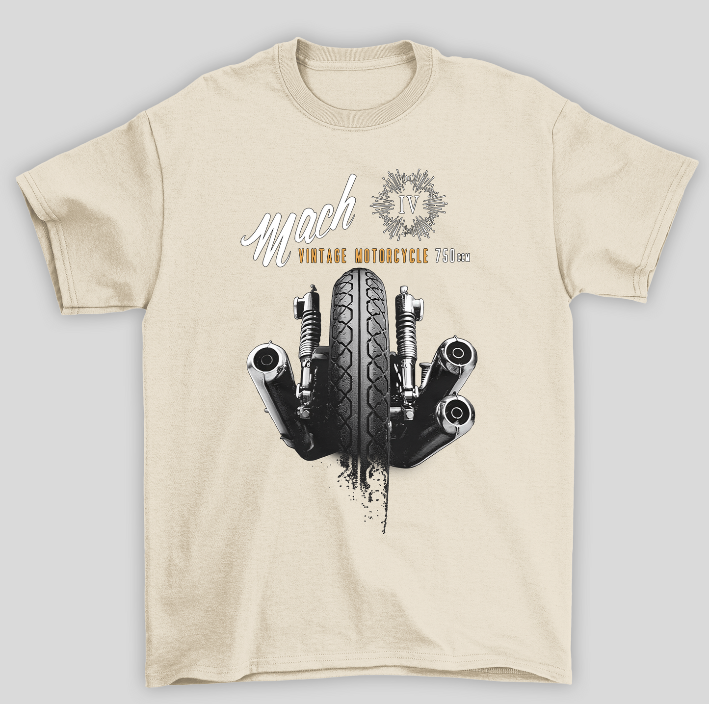 Camiseta Básica Unissex Mach IV Vintage