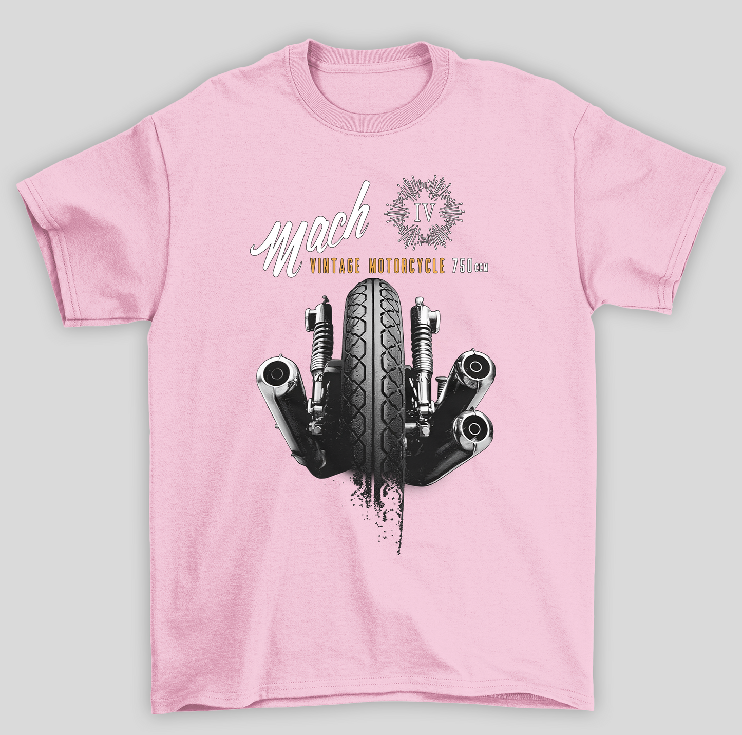 Camiseta Básica Unissex Mach IV Vintage