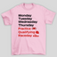 Camiseta Básica Unissex Week