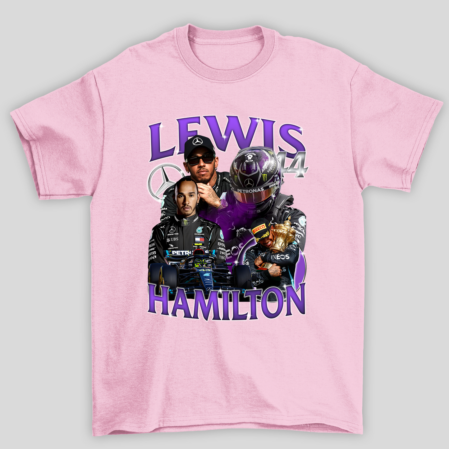 Camiseta Básica Unissex Lewis Hamilton