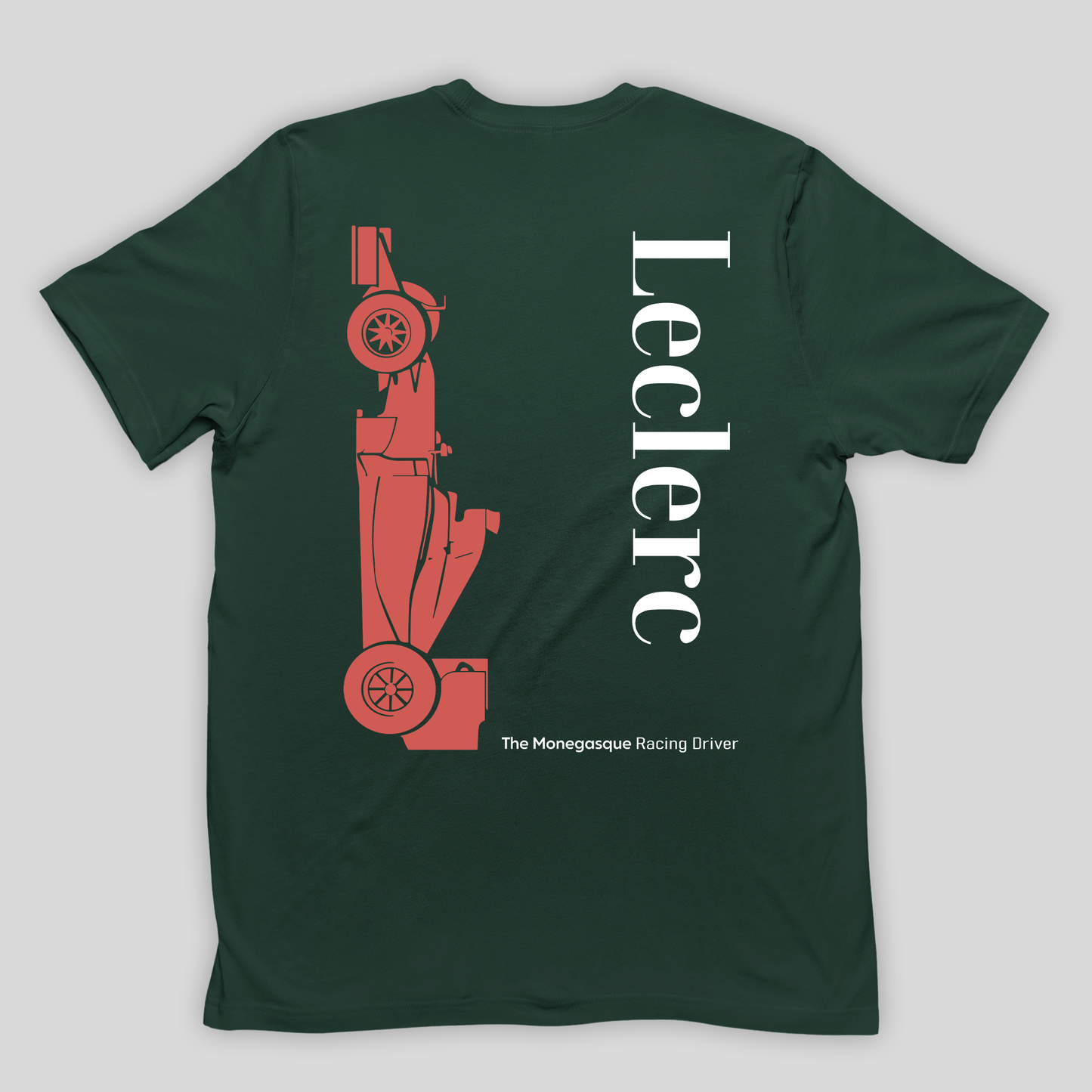 Camiseta Básica Unissex Charles Leclerc Vintage
