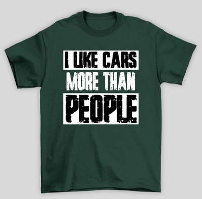 Camiseta Básica Unissex I Like Cars