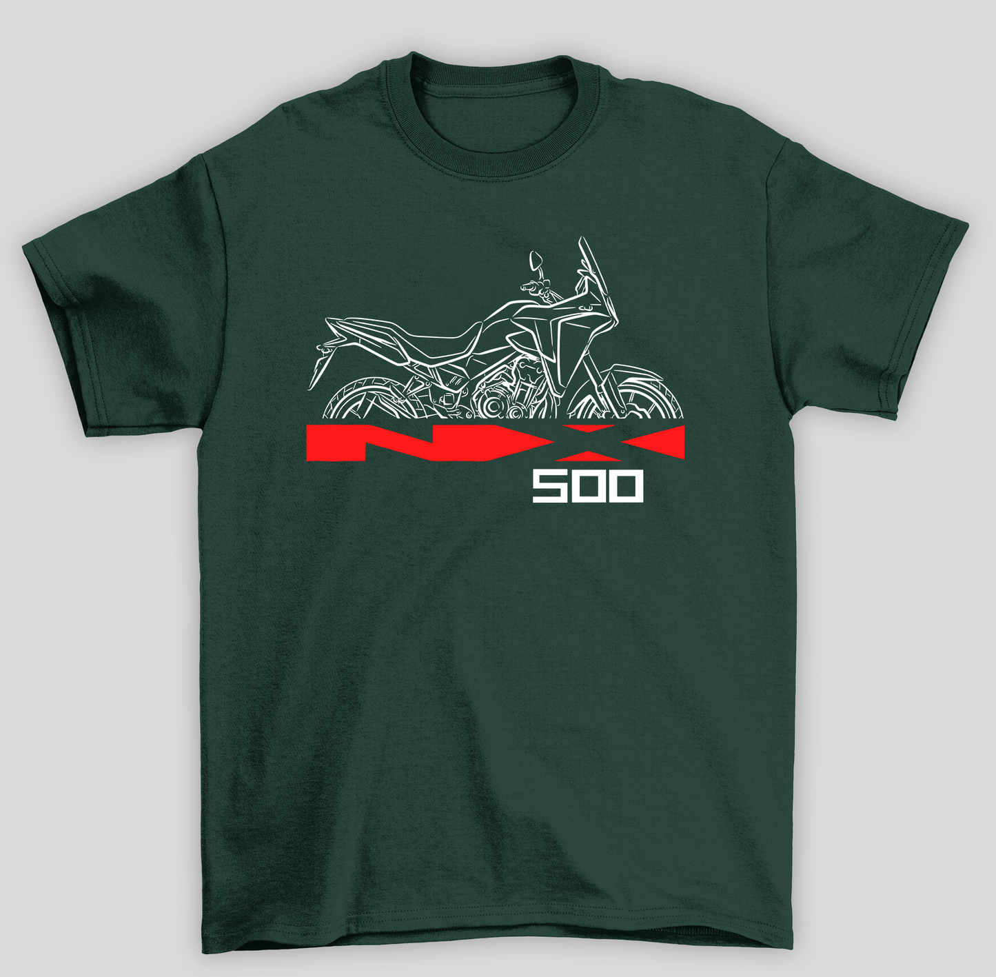 Camiseta Básica Unissex Honda NX500