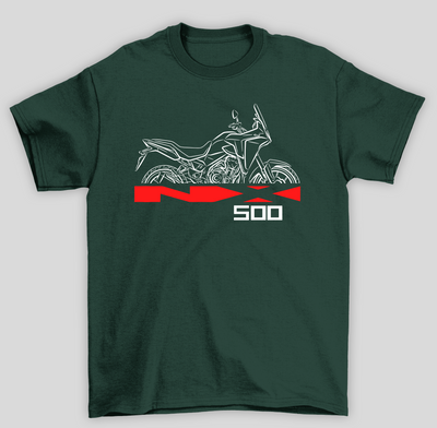 Camiseta Básica Unissex Honda NX500