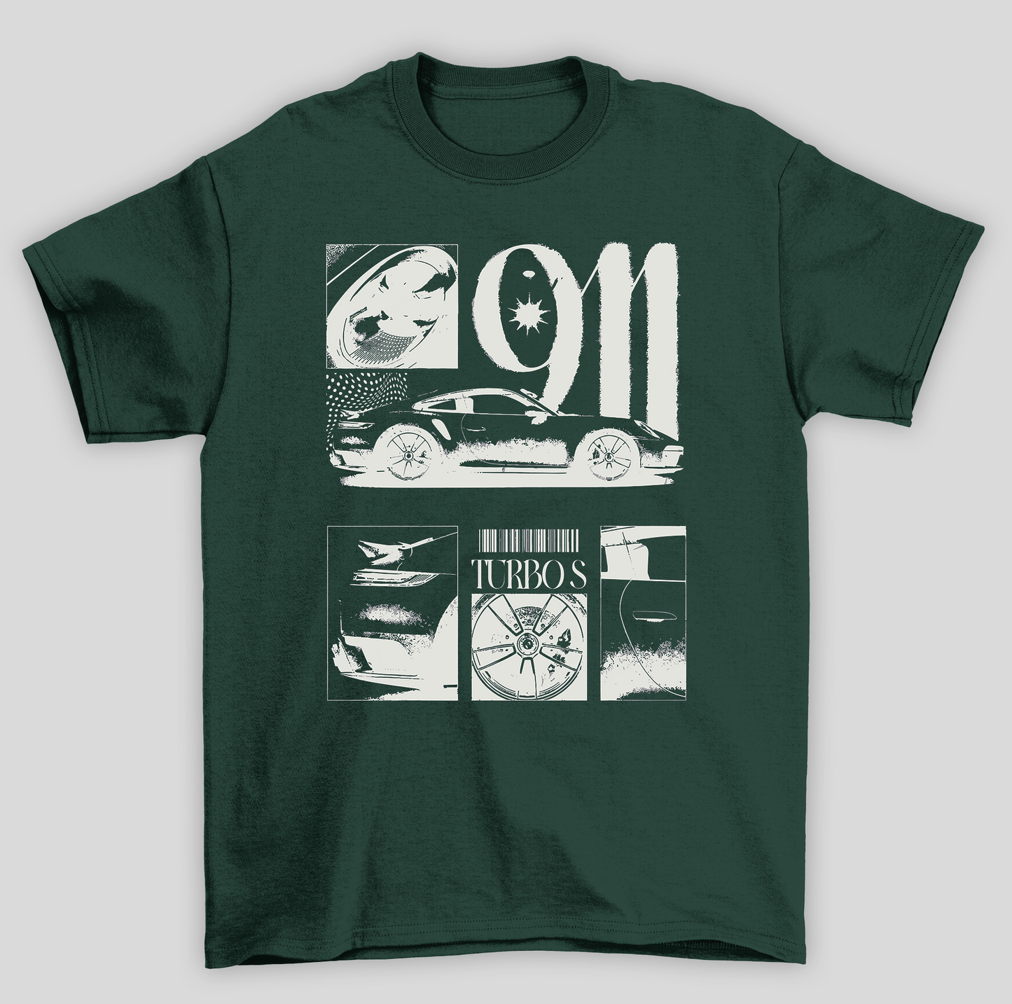 Camiseta Básica Unissex 911 Turbos