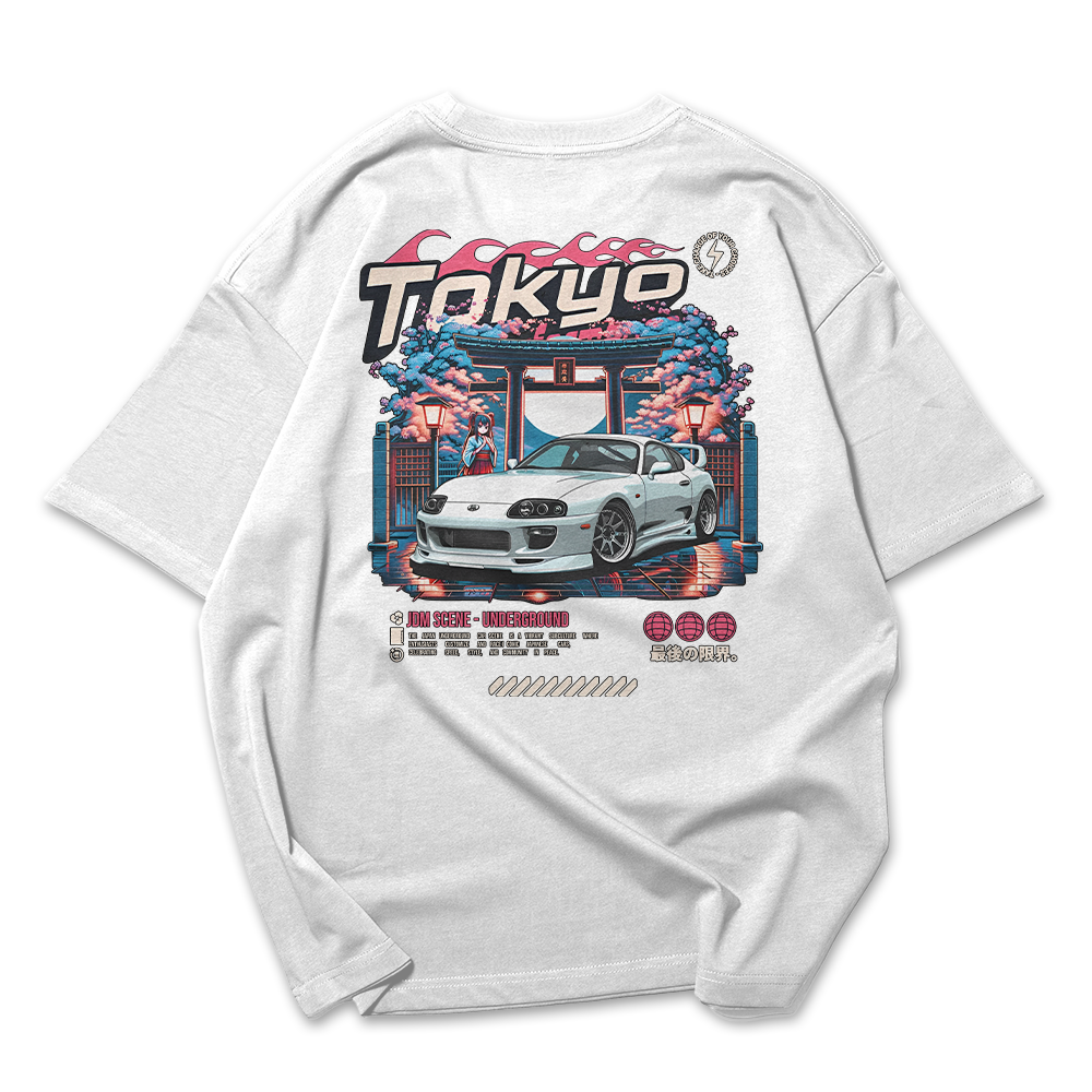 Camiseta Oversized Tokyo Supra Underground