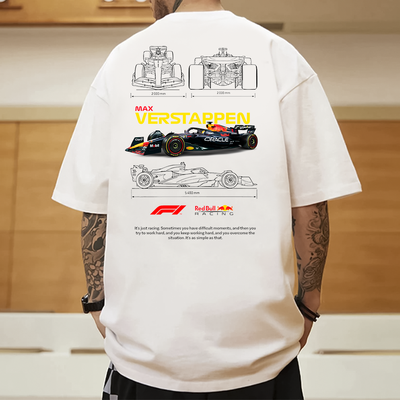 Camiseta Oversized F1 Red Bull Verstappen
