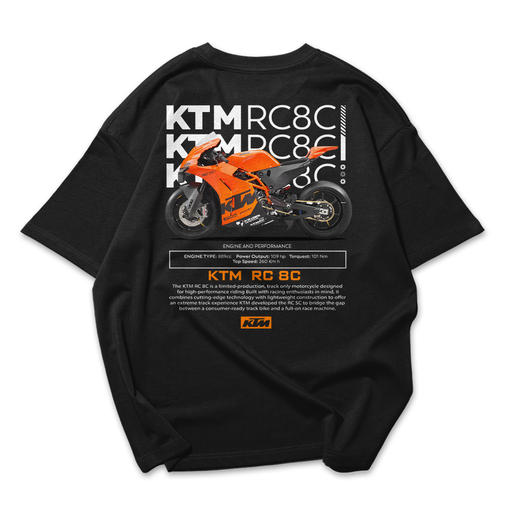 Camiseta Oversized KTM R8C