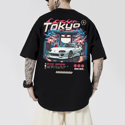 Camiseta Oversized Tokyo Supra Underground