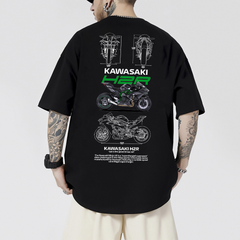 Camiseta Oversized Kawasaki H2R