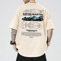 Camiseta Oversized Aston Martin Fórmula 1 TEAM
