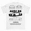 Camiseta Básica Unissex AUDI R8 - Branco