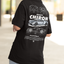 Camiseta Básica Unissex Bugatti Chiron v2 Black PRETO