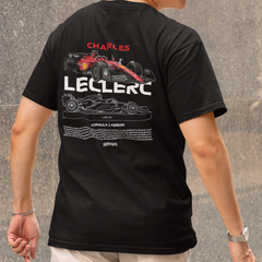 Camiseta Básica Unissex Charles Leclerc