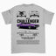 Camiseta Básica Unissex Dodge Challenger 70 - Cinza