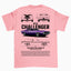 Camiseta Básica Unissex Dodge Challenger 70 - Rosa Bebê