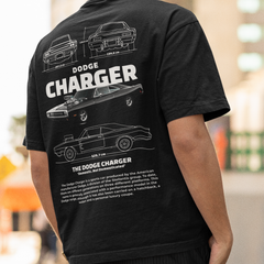 Camiseta Básica Unissex Dodge Charger 1970