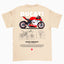 Camiseta Básica Unissex Ducati Panigale W - Pérola
